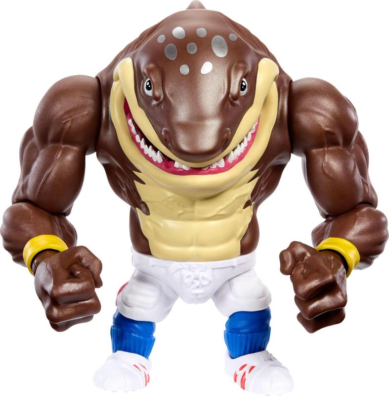 【新品未開封】 Street Sharks BIG SLAMMU Boneco de Ação Mattel Street Sharks Big Slammu - 15cm com